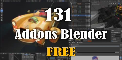 131 Addons Blender скачать