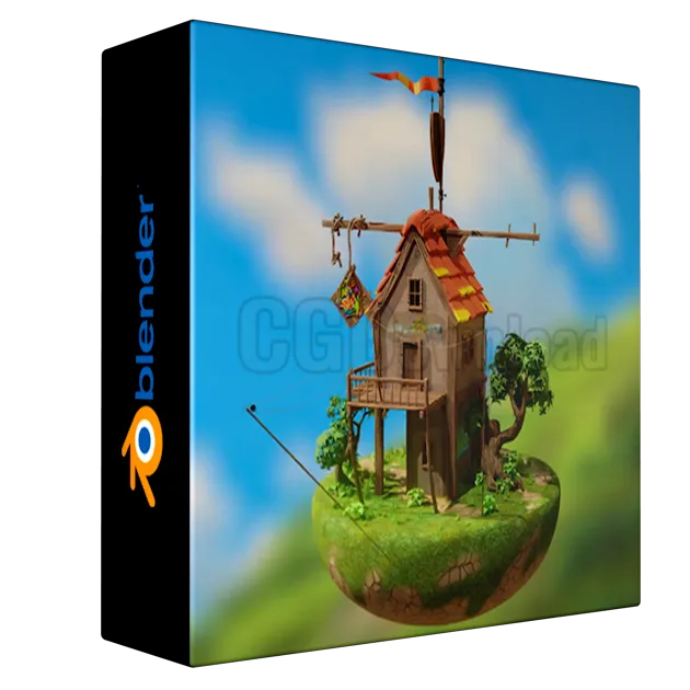 Creating a Stylized House and Props in Blender