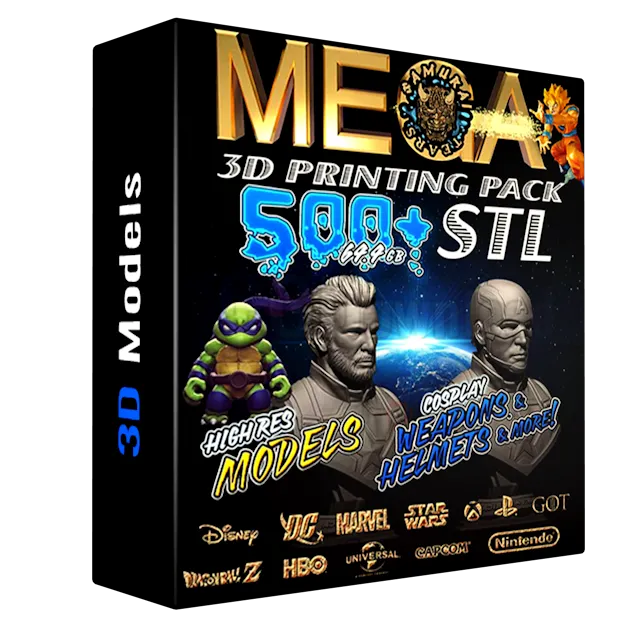 Gambody MegaPack 3D Printing Models