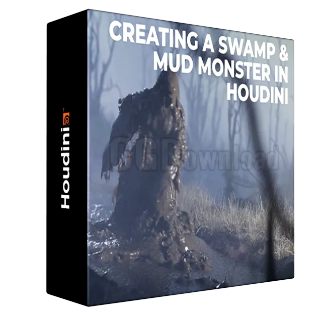 Creating a Swamp & Mud Monster in Houdini