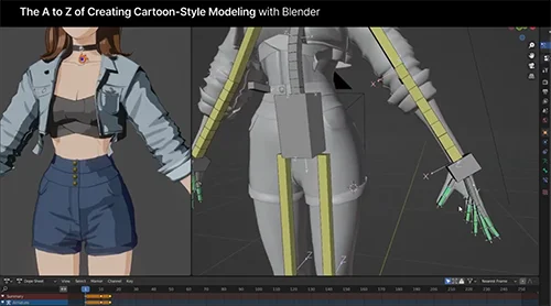 The A to Z of Creating Cartoon-Style Modeling with Blender скачать