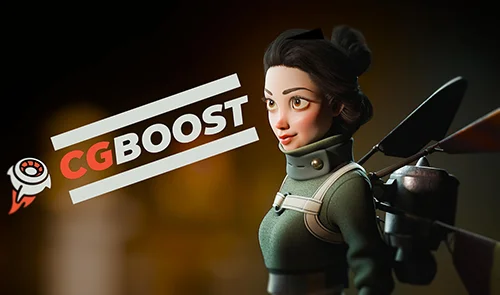 [CG Boost] Master 3D Characters in Blender скачать