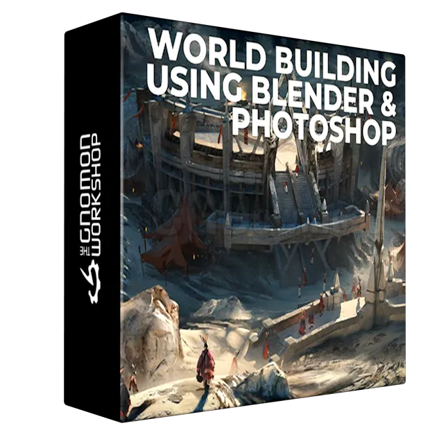 World Building using Blender & Photoshop