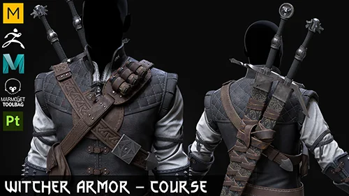 Course - Witcher Manticore Armor Set скачать