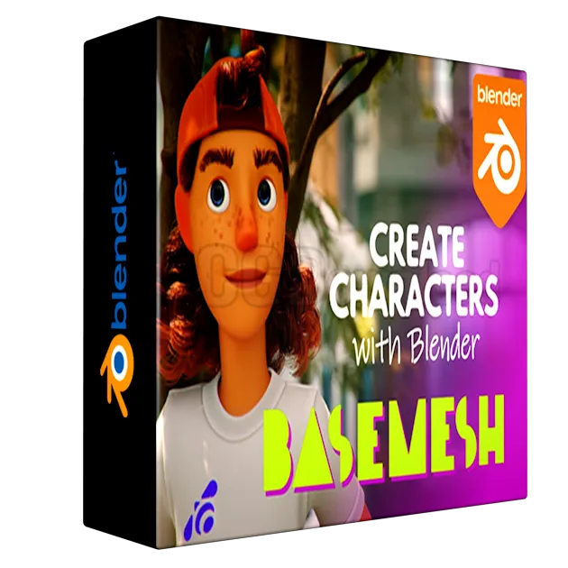 BASEMESH Create Stylized Characters Quickly with Blender