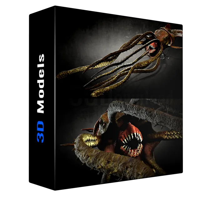 Turbosquid - Kraken Sea Monster