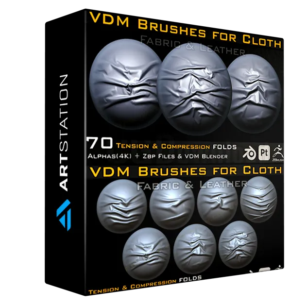 70 VDM Brushes Cloth Leather & Fabric Brushes