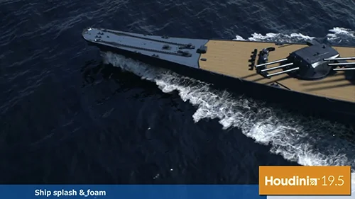 CGCircuit - Ship Splash Foam скачать