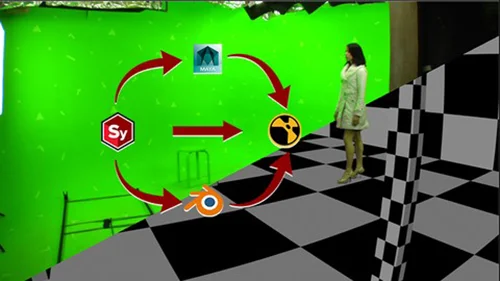 Lens Distortion Workflow with SynthEyes, Blender, Maya, Nuke скачать