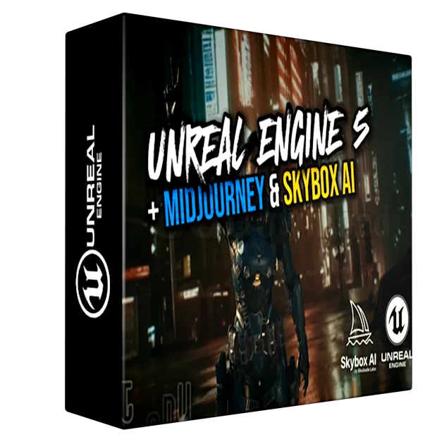 Unreal Engine 5 + Midjourney & Skybox AI