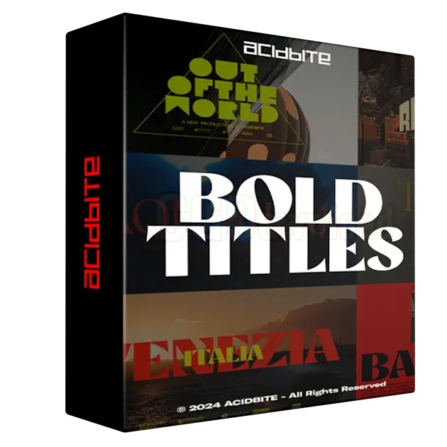AcidBite - Bold Titles
