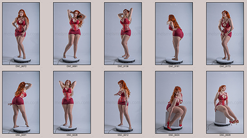 Curvy Diva 1800+ Plus Size Female Figure Reference Images скачать