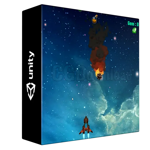 2D Spaceshooter for Beginners in Unity:Master Game mechanics