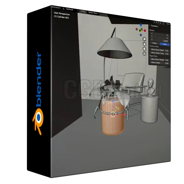 Interior Design with Blender: Build an Advanced 3D Scene