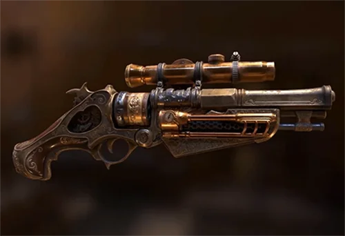 Steampunk Gun Game Asset in Blender Tutorial скачать