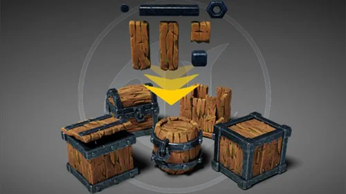 Stylized Modular Game Ready Assets скачать