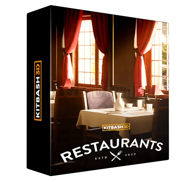 Kitbash3D - Restaurants