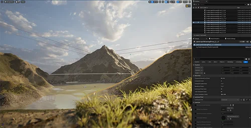 Introduction to Landscapes in Unreal Engine 5 скачать