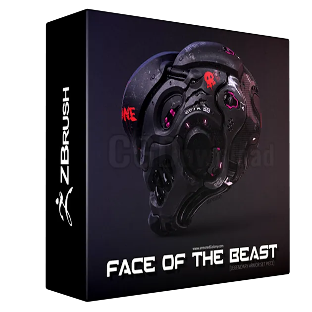 Design A Clean Futuristic Helmet With ZBrush