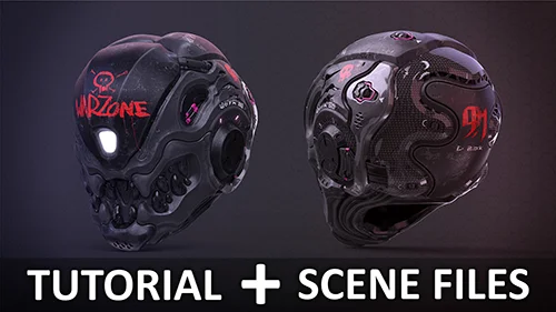 Design a Clean Futuristic Helmet with ZBrush скачать