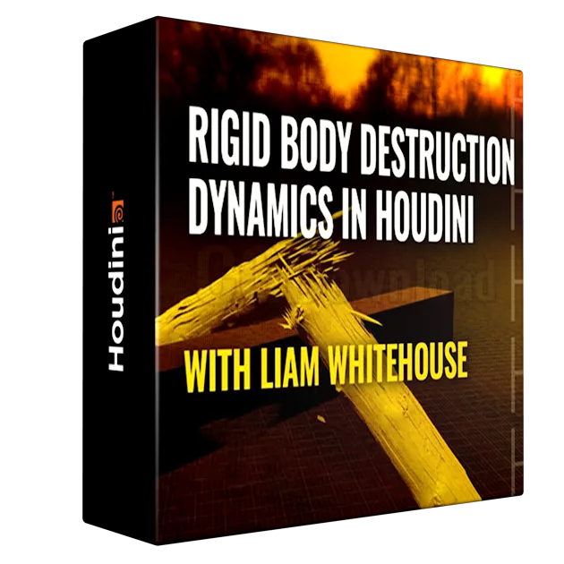 FXPHD - Rigid Body Destruction Dynamics in Houdini