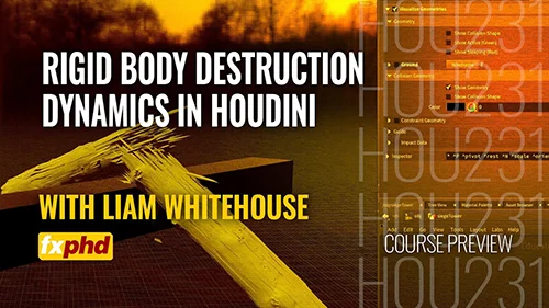 FXPHD - Rigid Body Destruction Dynamics in Houdini скачать