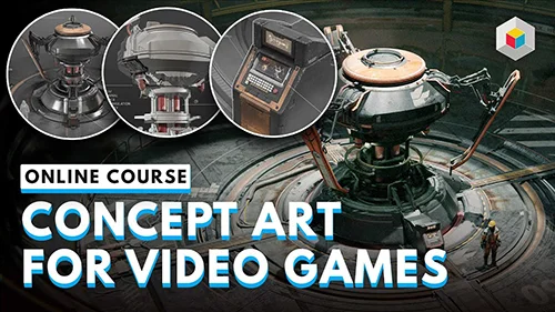LearnSquared – Concept Art For Video Games скачать