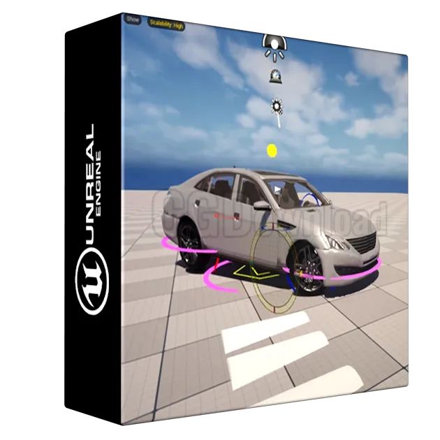 Rigging Cars with Modular Control Rig in Unreal Engine 5.5