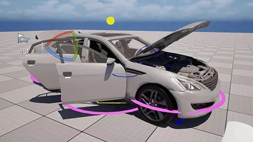 Rigging Cars with Modular Control Rig in Unreal Engine 5.5 скачать
