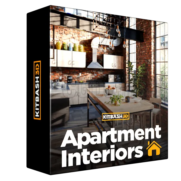 Kitbash3D – Apartment Interiors