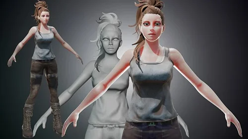Become a Pro at 3D Character Modeling & Animation in Blender скачать