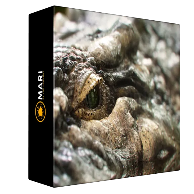REALISTIC Creature Texturing Painting Tutorial Using Mari