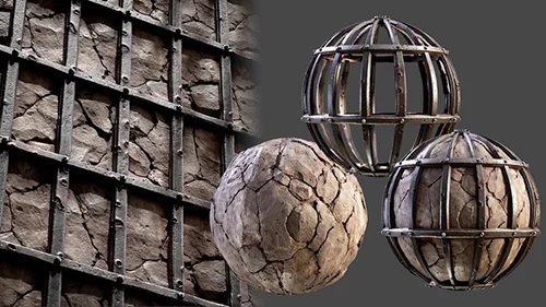 Mastering Metal Retaining Wall in Substance Designer скачать