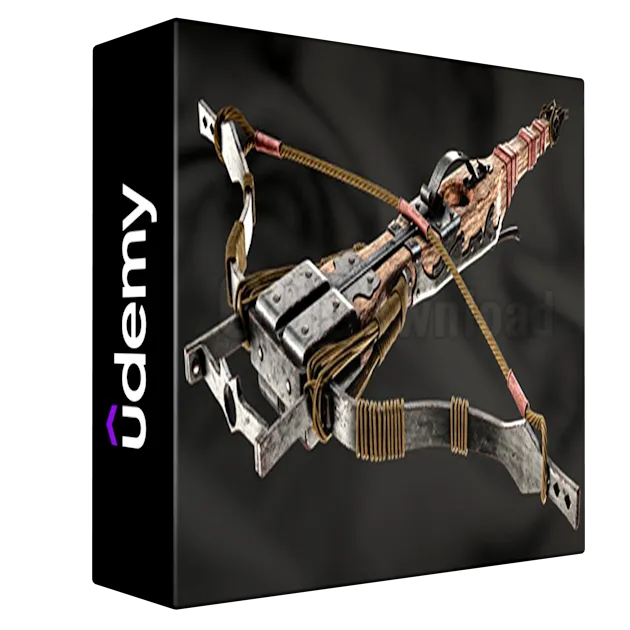 Advanced Medieval Crossbow Modeling and Texturing Tutorial
