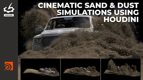 Cinematic Sand & Dust Simulations using Houdini скачать