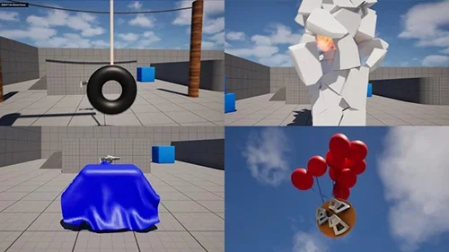 Unreal Engine 5 for Games Physics скачать