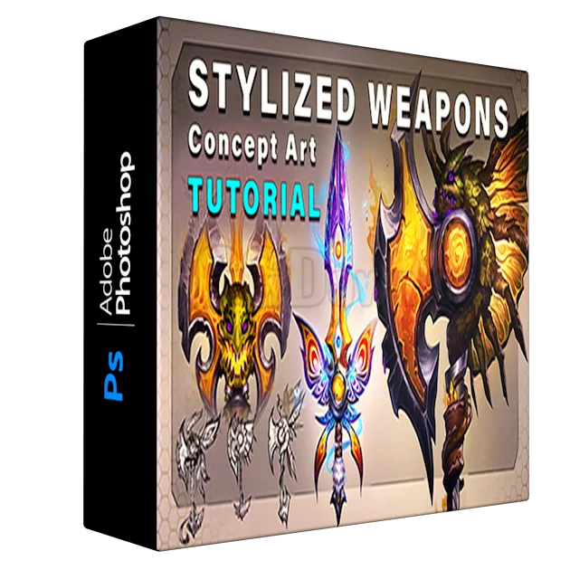 Creating Stylized Weapon Concepts - Tutorial