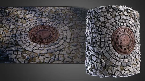 Manhole and Pavement Materials in Substance Designer скачать
