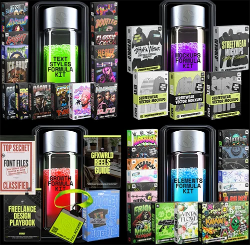 GFXWRLD – MASTER BUNDLE (2025) скачать