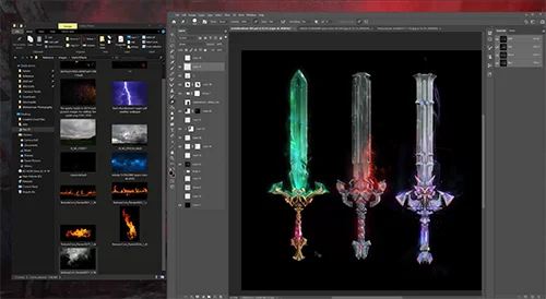 Designing Fantasy Weapons скачать