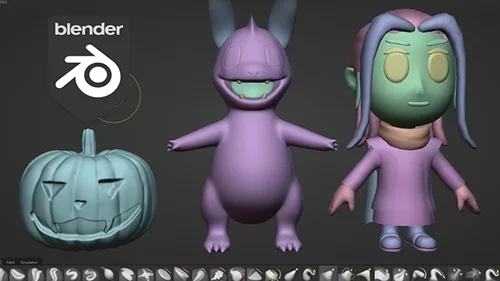 Learn Blender 3D sculpting as a beginner скачать