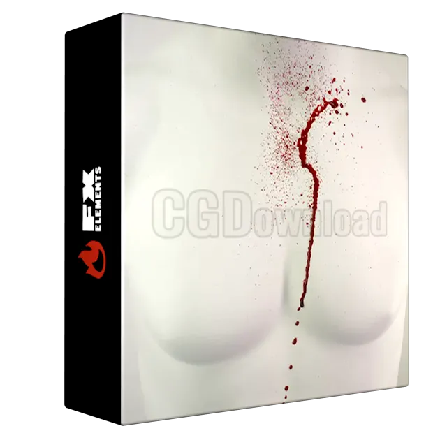 FX Elements Blood on Fabric Pack 1