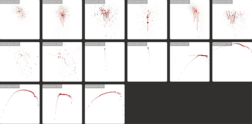 FX Elements - Blood Splatter Pack 1 скачать