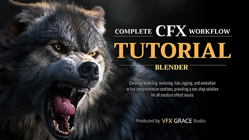 Vfx Grace - Blender Animal Full Tutorial скачать