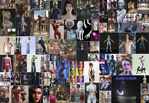 Daz 3D, Poser Bundle 2 Февраль 2025 скачать