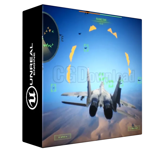 Unreal Engine 4 Create Full Airplane Game from A to Z