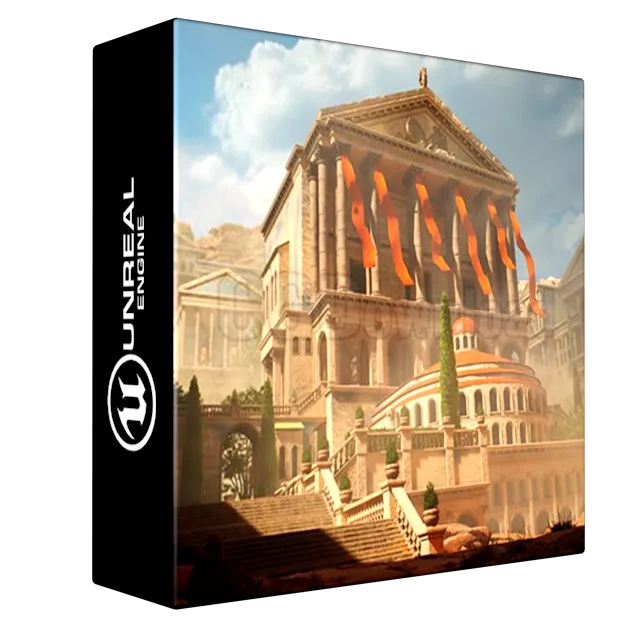 Large Game Environment Creation - UE5 Tutorial Course