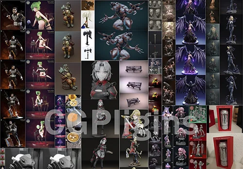 3D Print Models Bundle Февраль 2025 скачать