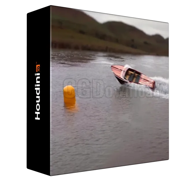 Impact Based Fluid Effects in Houdini