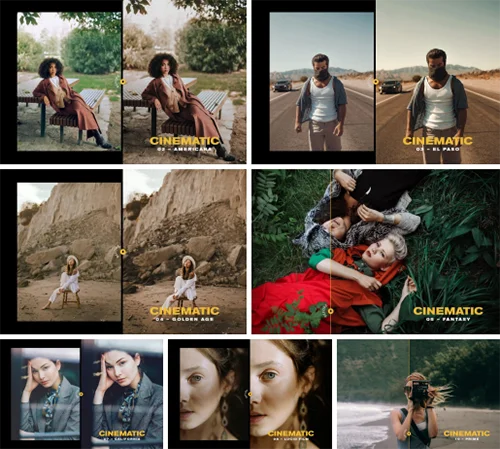 Cinematic Lightroom Presets and LUTs скачать